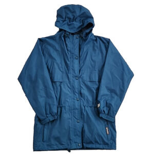 Helly Hanson Green Windbreaker Style Coat